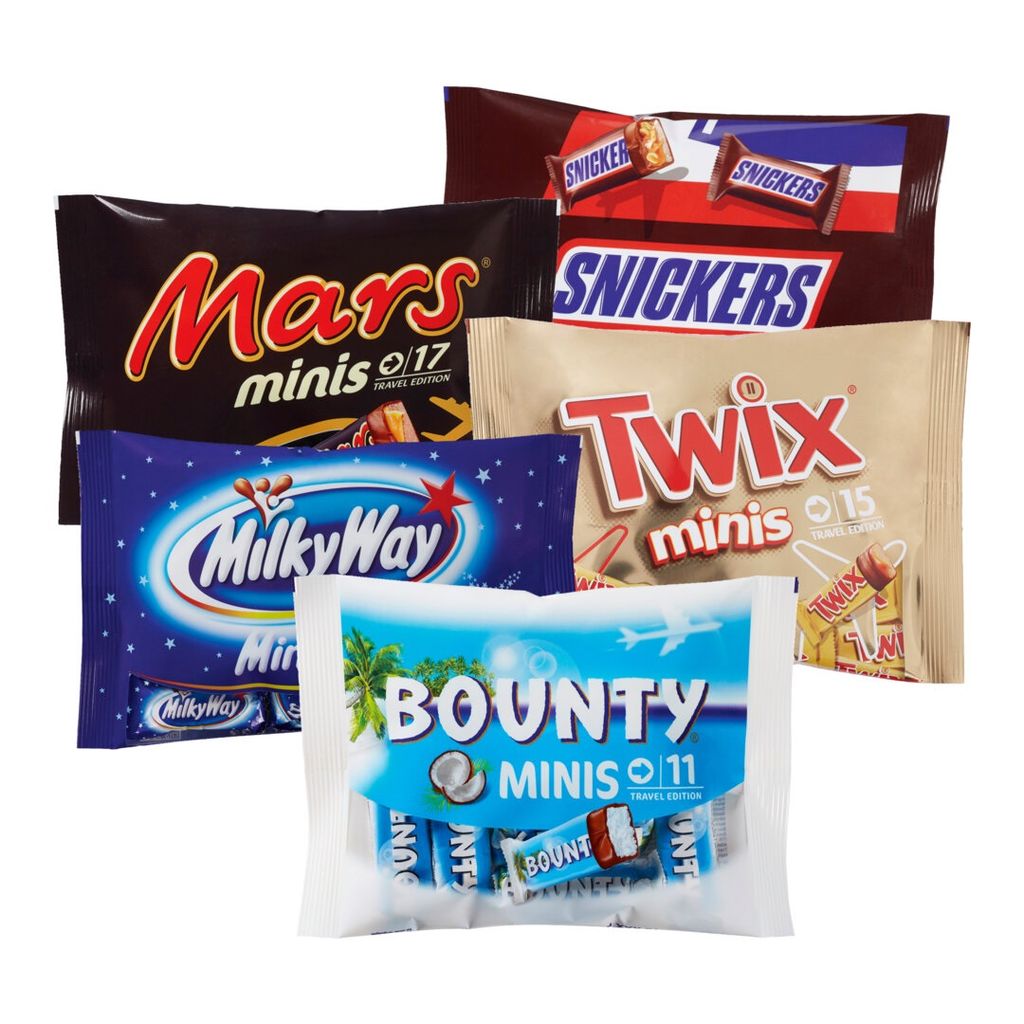 2 × Mars Minis Bag