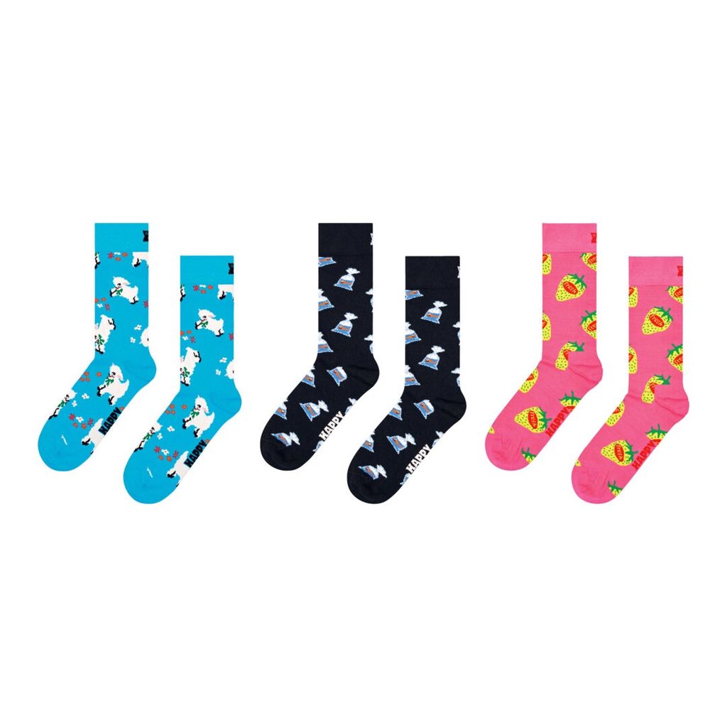 3 × Happy Socks