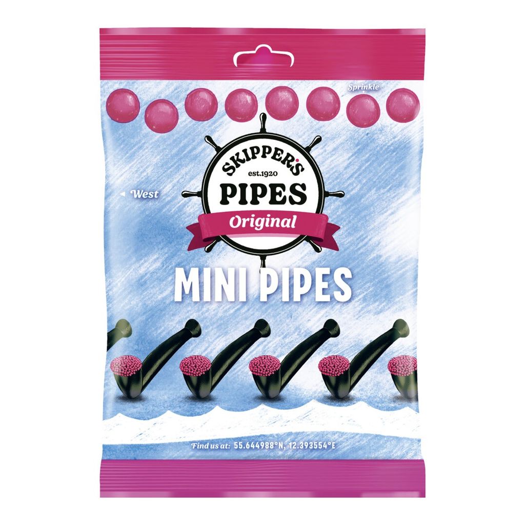 2 × Skippers Minipipes