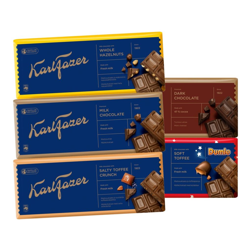 3 × Fazer Tablets