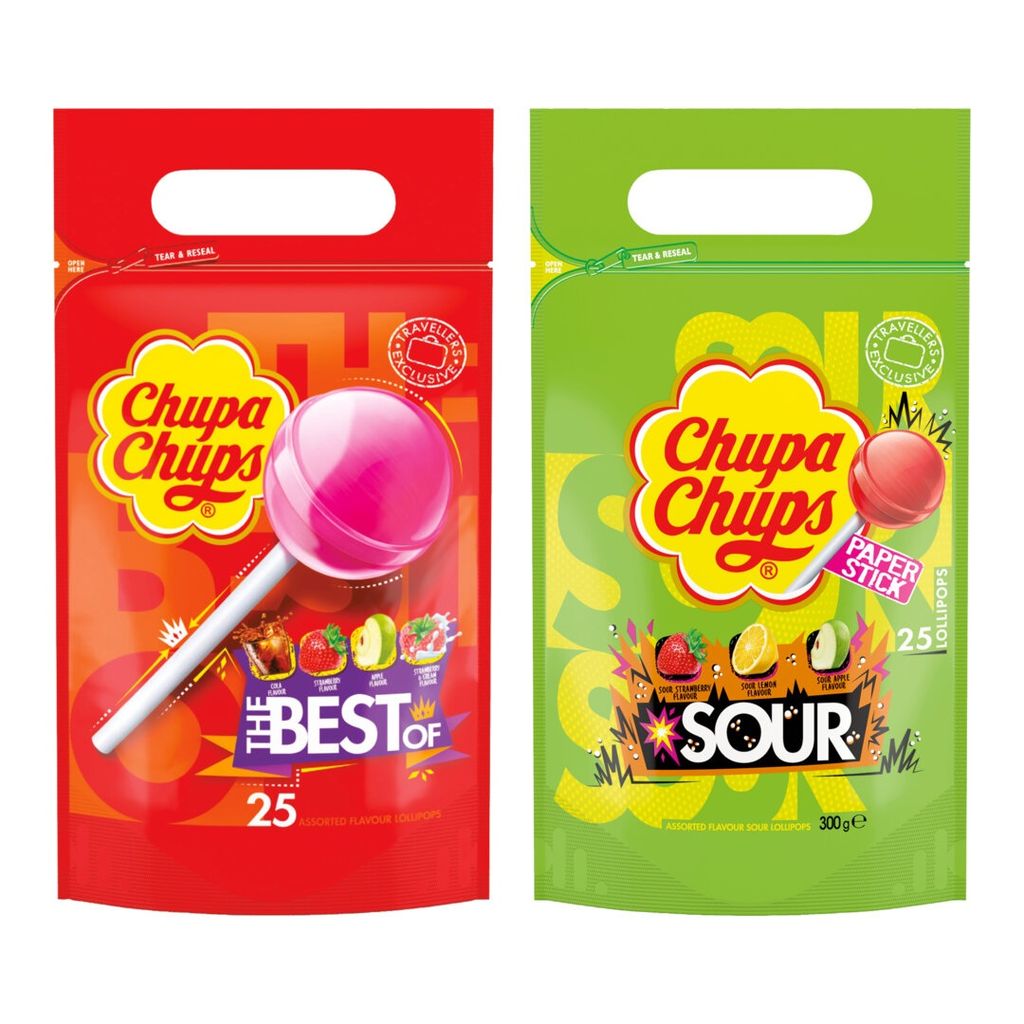 2 × Chupa Chups 