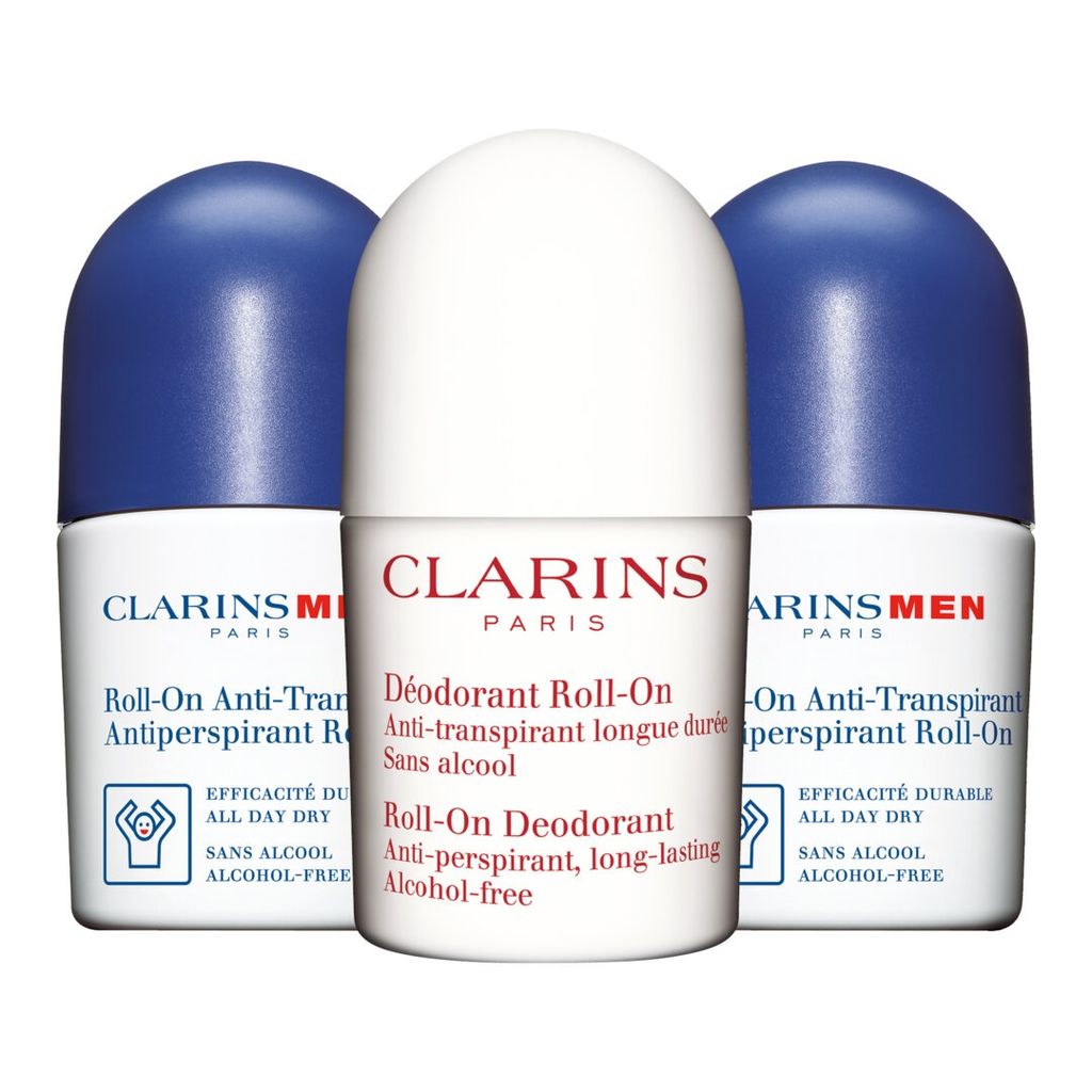 3 × Clarins