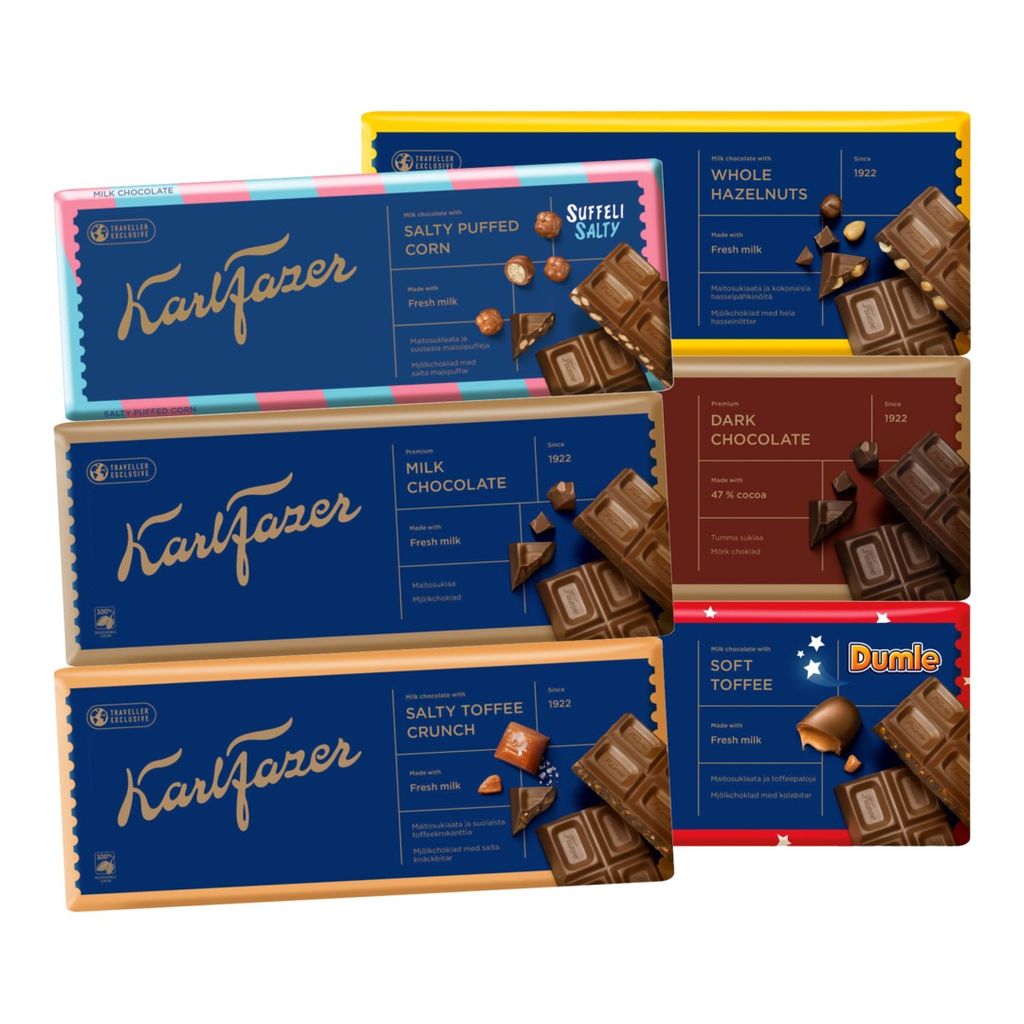 3 × Fazer Tablets
