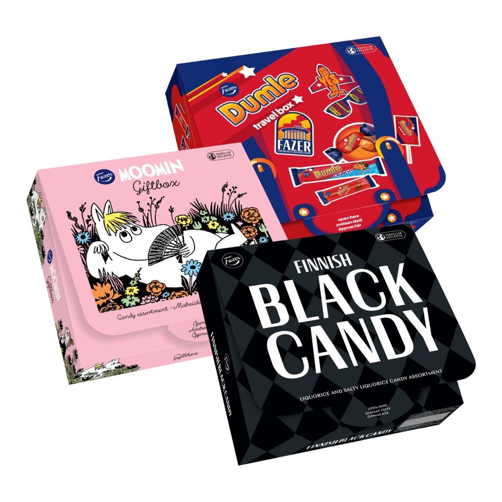 2 × Dumle, Moomin and Black Box