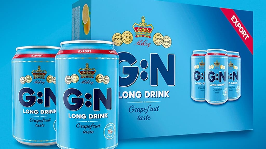 GIN Watermelon Long Drink 24-p
