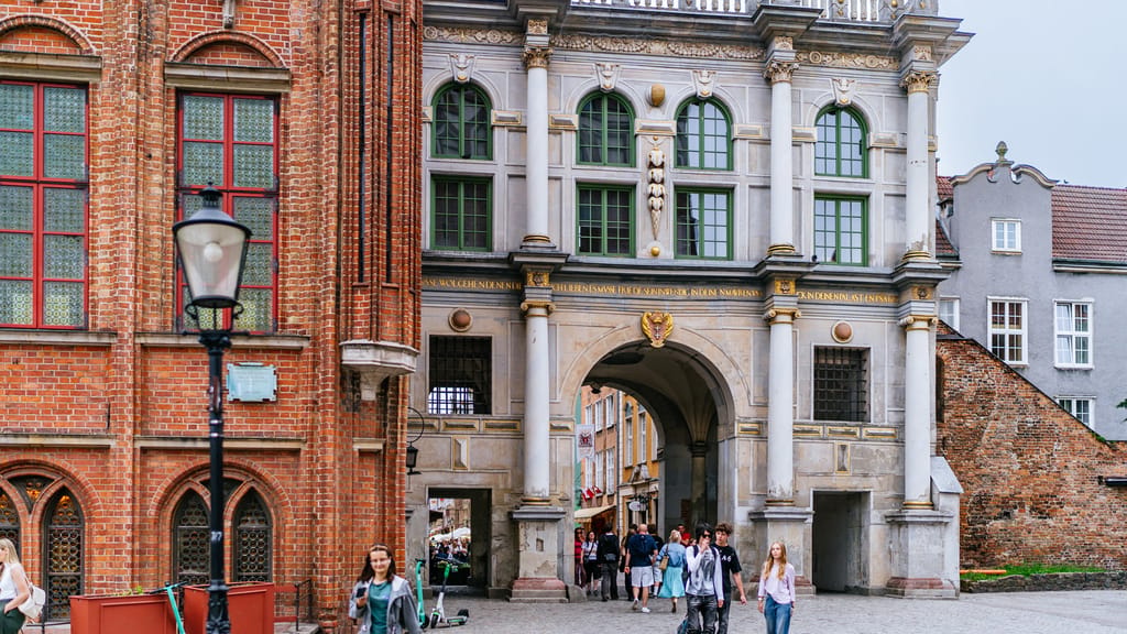 Gyllene porten i Gamla Stan