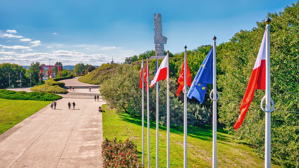 Monument vid Westerplatte